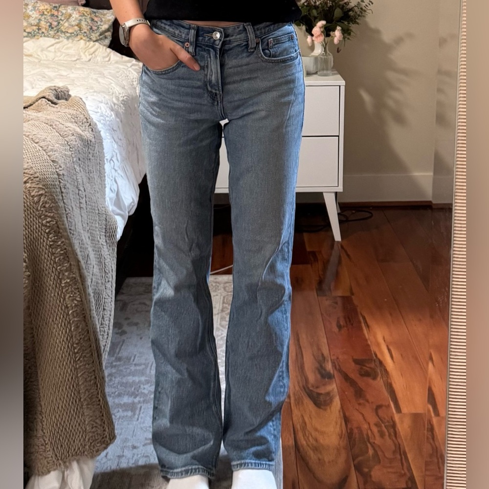 Light Blue Bootcut Jeans